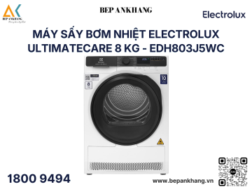 Máy sấy bơm nhiệt Electrolux UltimateCare 8 kg - EDH803J5WC